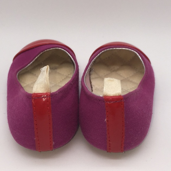 Gap Little Girls Cap Toe Ballet Flats Shoes Size 6 - Picture 8 of 10